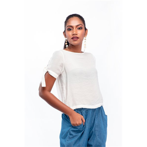 Odel Button Back Top