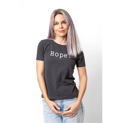 Odel Charcoal Slogan Printed Tshirt