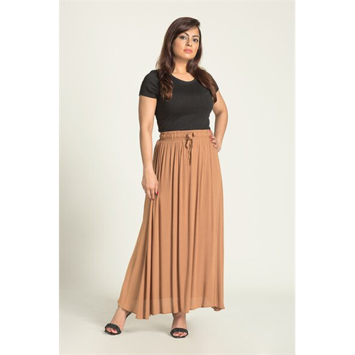 Odel Elastic Waist Long Skirt