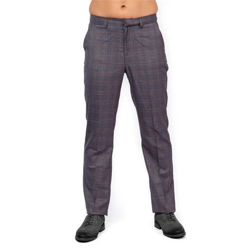 Odel Grey Check Designed Pant
