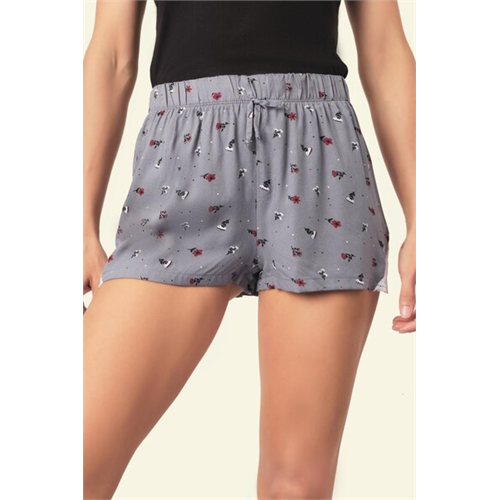 Odel Grey Viscose Pj Shorts