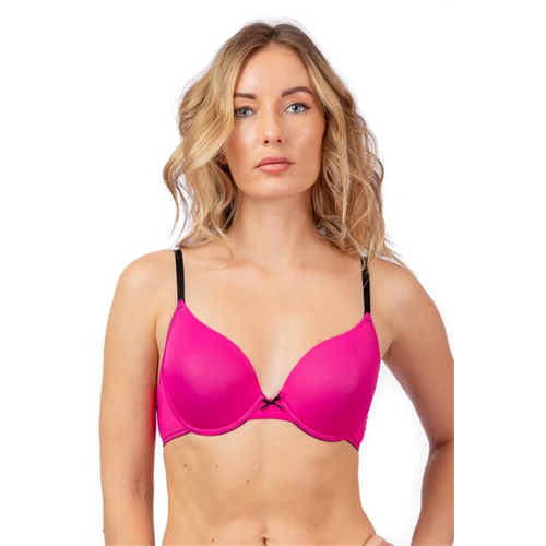 Odel Hot Pink Wired Tshirt Bra