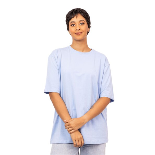 Odel Light Blue Short Sleeve Oversized T-Shirt