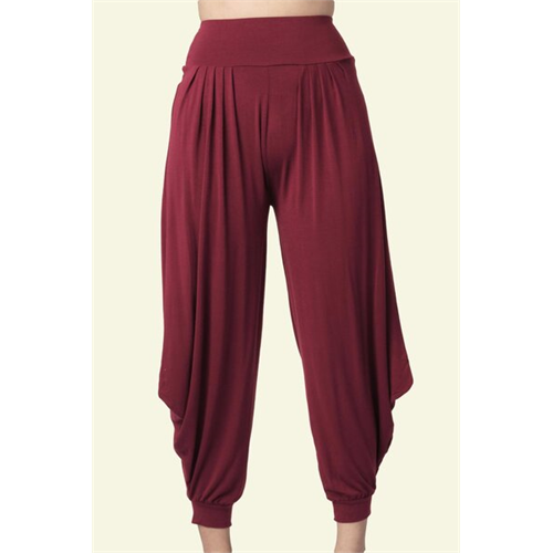 Odel Maroon Casual Harem Pant