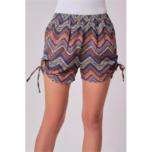 Odel Multi Side Tie Up Ruching Shorts