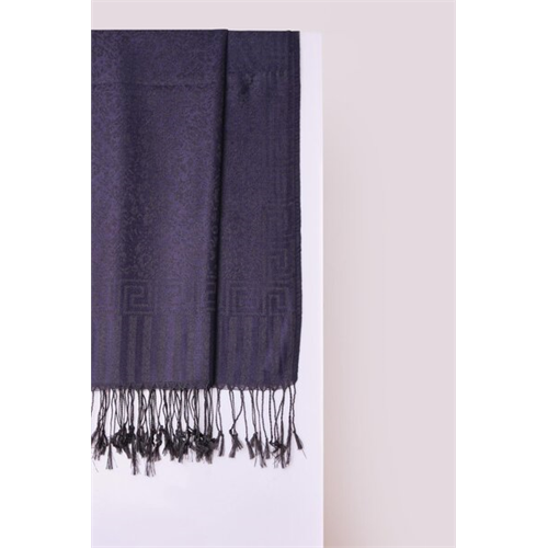 Odel Navy Persley Stripe Shawl