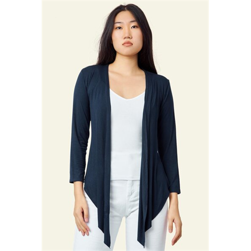 Odel Navy Viscose Basic Cardigan