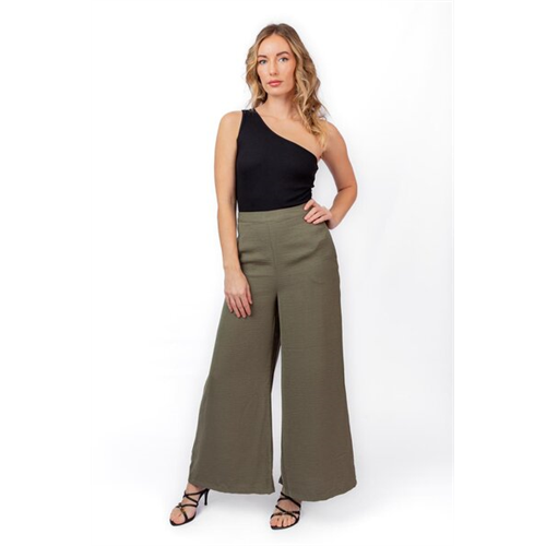 Odel Olive High Waist Wide Leg Pant