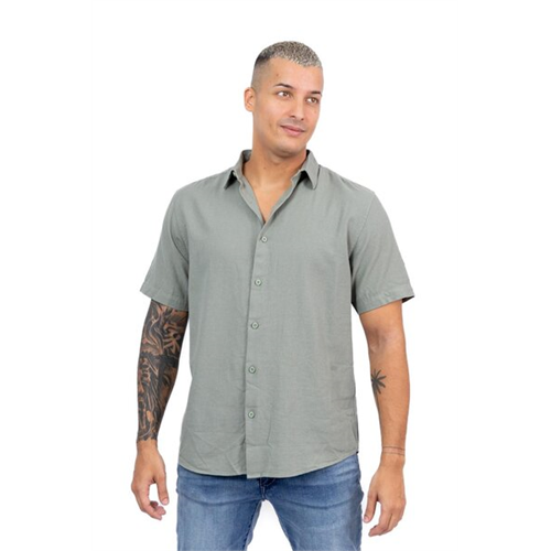 Odel Olive Textured Shirt