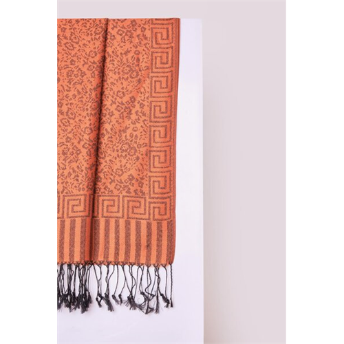 Odel Orange Persley Stripe Shawl