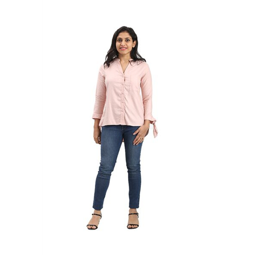 Odel Pink Long Sleeve Top