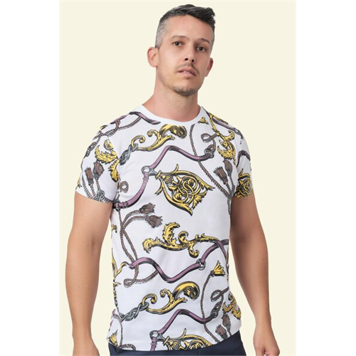 Odel Printed Crew Neck T-shirt