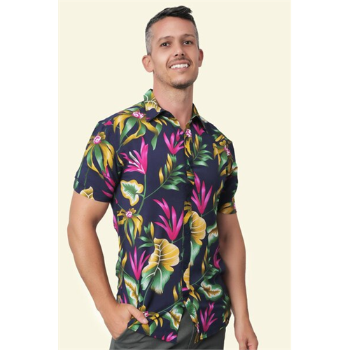 Odel Printed Short Sleeve Beach Shirt