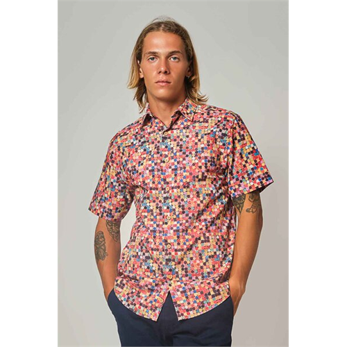 Odel Printed Short Sleeve Shirt