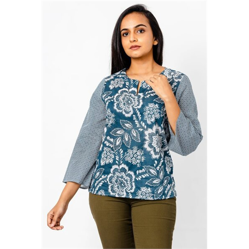 Odel Printed Tunic Top