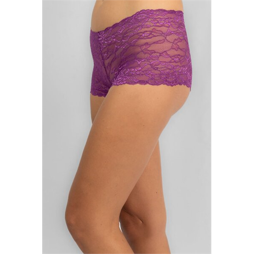 Odel Purple Lace Boyshort