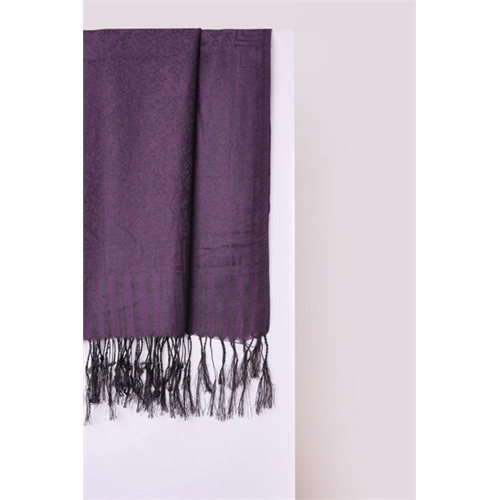 Odel Purple Persley Stripe Shawl