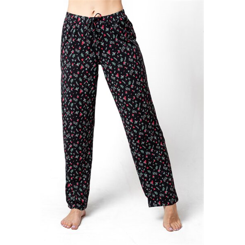 Odel Red & Black Floral Pyjama Pant