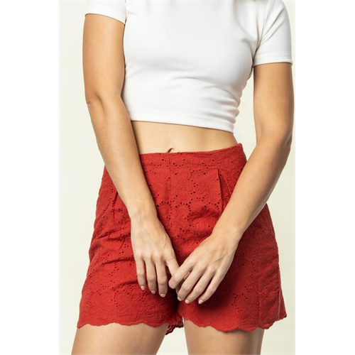 Odel Red Cutlon Short