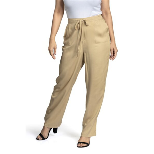 Odel Solid Colour Draw String Pant