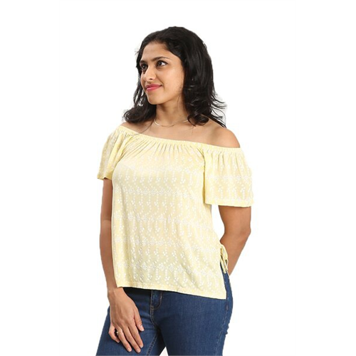 Odel Solid Colour Off Shoulder Top