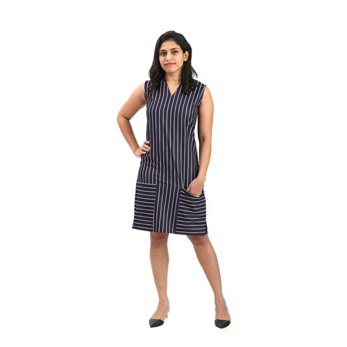 Odel Striped A Line Dress