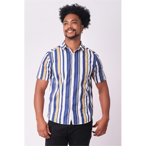 Odel Striped Short Sleeve Shirt