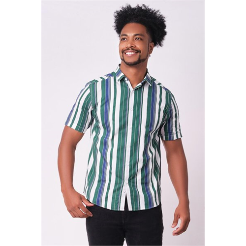 Odel Striped Short Sleeve Shirt