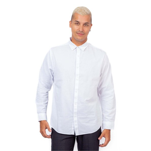 Odel Textured White Shirt