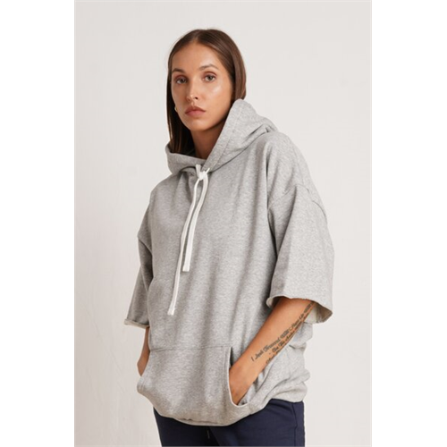 Odel Unisex Light Grey Oversized Sleeve Hoodie
