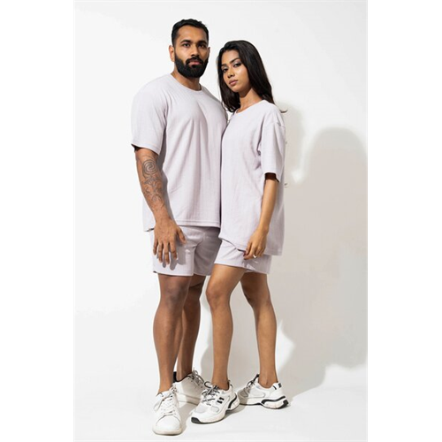 Odel Unisex Light Grey Short Sleeve Oversized Tshirt