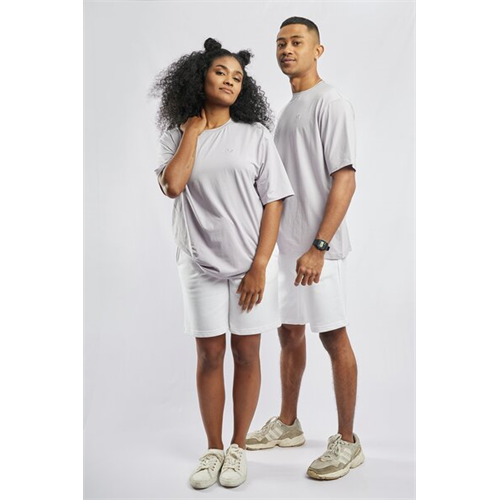 Odel Unisex Lilac Oversized Crew Neck T Shirt