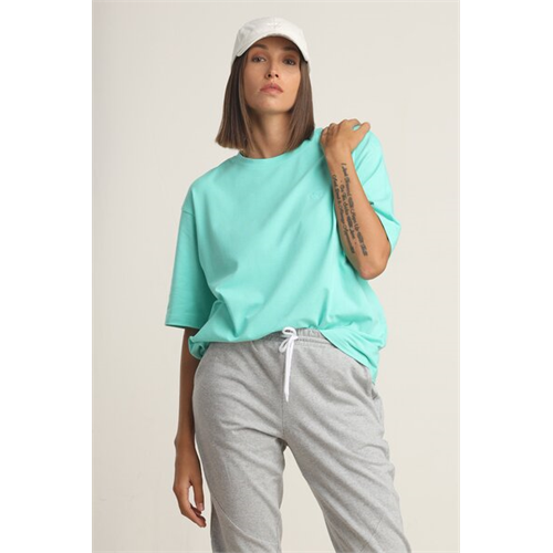 Odel Unisex Mint Oversized Crew Neck T Shirt
