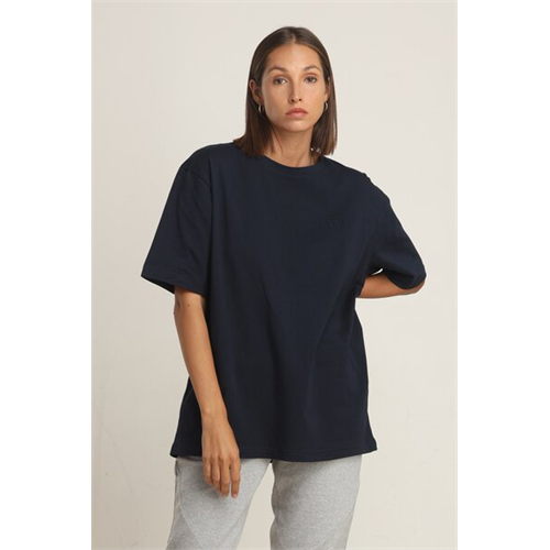 Odel Unisex Navy Oversized Crew Neck T Shirt