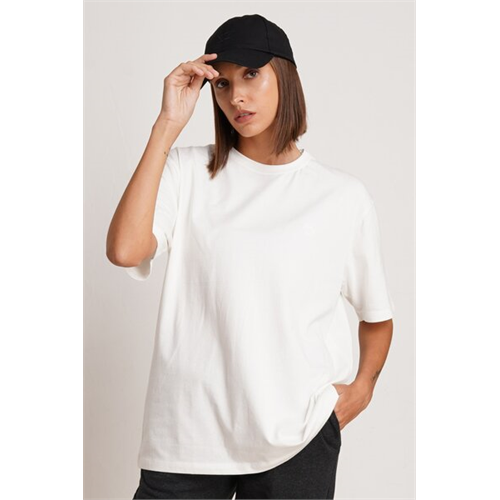 Odel Unisex Off White Oversized Crew Neck T Shirt