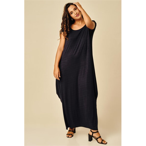 Odel X Nakota Tuwa Blue Jersey Knot Dress