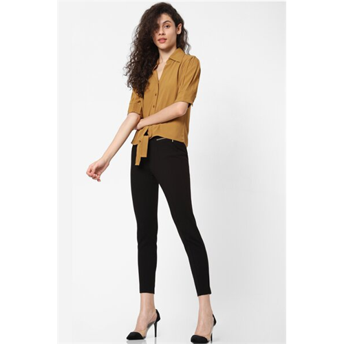 Only Black Pleated Formalwear Pants