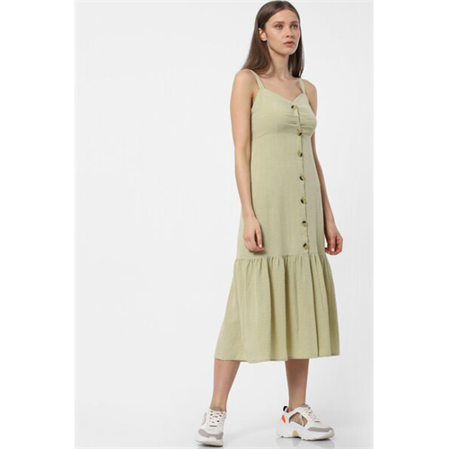Only V-Neck Midi Dress