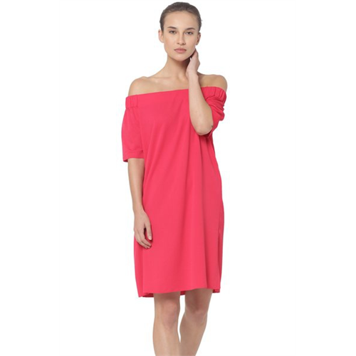 Only Joana Solid Color Off Shoulder Mini Dress