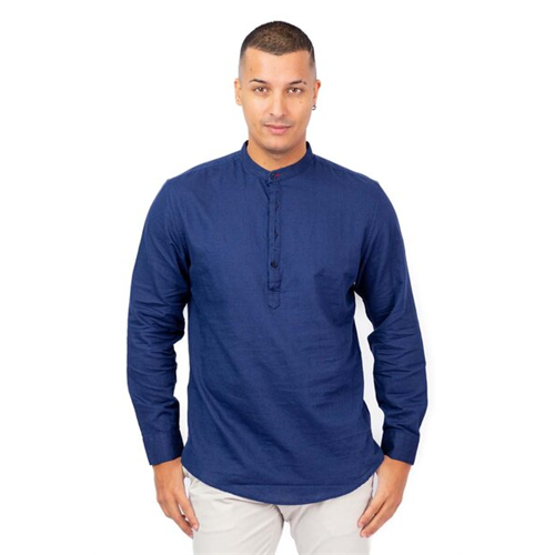 Premium Solid Linen Long Sleeve Shirt