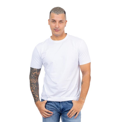 Premium White Crew Neck Basic Tshirt