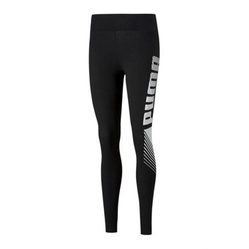 Puma Lifestyle Black Side Logo Women's Tight