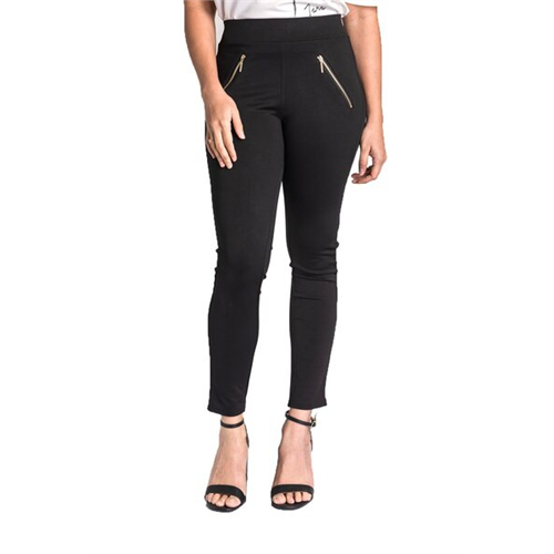 Tara Black High Waist Skinny Pant