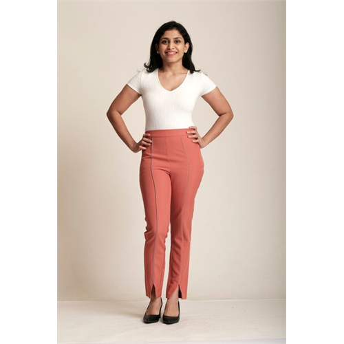 Tara Solid Colour High Waist Skinny Pant