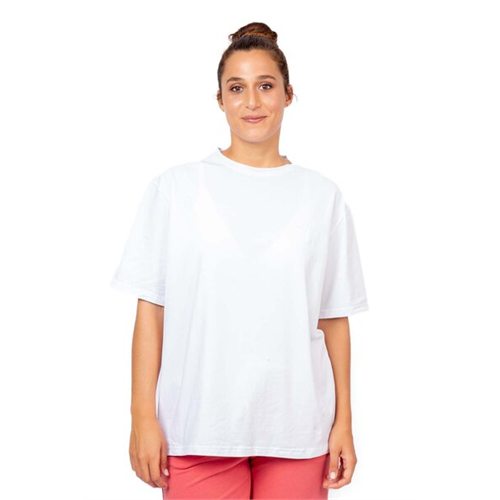 Odel Unisex Oversized Short Sleeved Back Printed White T-Shirt