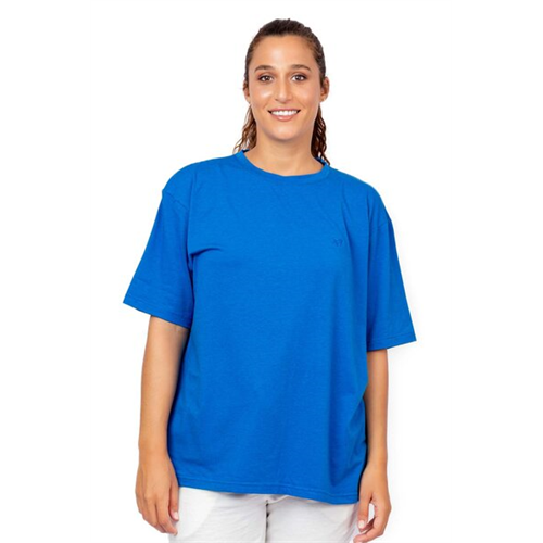 Odel Unisex Oversized Short Sleeved Blue T-Shirt