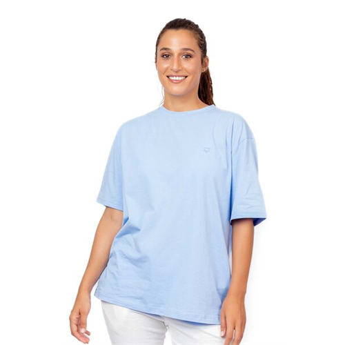 Odel Unisex Oversized Short Sleeved Light Blue T-Shirt