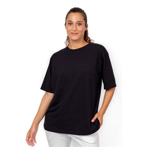 Unisex Oversized Short Sleeved Black T-Shirt