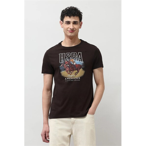 Us Polo Brand Printed Muscle Fit T-Shirt