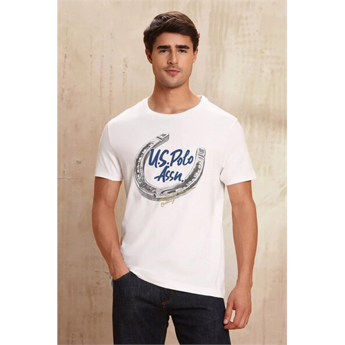 Us Polo Graphic Brand Printed Muscle Fit T-Shirt